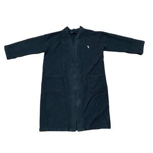 Polo Ralph Lauren Thermal Waffle Knit Robe Loungewear Sleepwear S/M